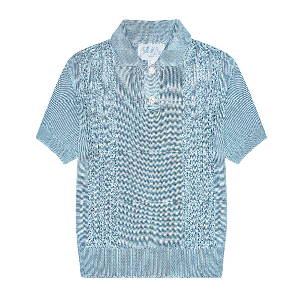Shirt – Calle Long Del Sleeve Wide Rib Mar
